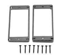 AOWINHIT Metal Humbucker Pickup Relup Frame di Montaggio della Chitarra Elettrica Parte Flat Bottom Set per, 2pcs