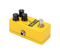 AOWINHIT Mini Pedale Effetto Chorus Giallo Pedale Ensemble Analogico a Bassissimo Rumore per Musicisti 96KHz 24 Bit
