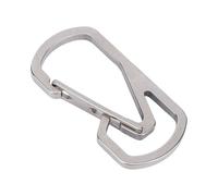 AOWINHIT Moschettoni Portachiavi Creativi Gancio con Design a Rimbalzo Durevole per Uso Esterno Lega Ti Spessore 3,9 Mm
