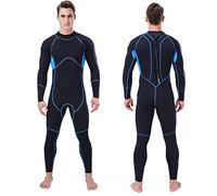 AOWINHIT Muta in Neoprene 3mm Manica Lunga Calda Tuta da Snorkeling per Tutto il Corpo per Immersioni Surf Nuoto Adulto Unisex Taglia L XL XXL (L)