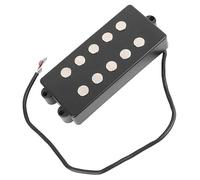 AOWINHIT Pickup a Doppia Bobina di Chitarra, Pickup Elettrico a Doppia Bobina Elettrica Clear Sound Metal 5 String Bass Electric Dual Coil Pickup per Vari Stili di Gioco