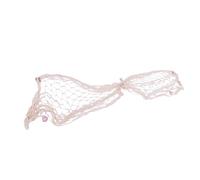 AOWINHIT Rete da Pesca Decorativa in Corda di Cotone da Appendere Alla Parete per Eventi in Spiaggia, Interni Ed Esterni, 9 X 1,8 M
