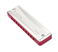 AOWINHIT Robusta e Stabile KONGSHENG Benders Harp Armonica a 10 Fori in Do Maggiore per Un'accordatura Accurata, Ideale per Promuovere L'interesse per la Musica, Arancione (Rosso porpora)