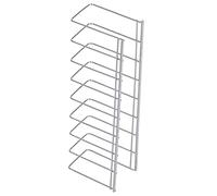 AOWINHIT Scolapiatti con Ampio Spazio di Archiviazione, Struttura in Ferro | Materiale durevole, Facile da pulire, Stoccaggio verticale, Ideale per piccoli spazi