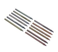 AOWINHIT Set di Matite Colorate Senza Legno, 12 Colori Vivaci (Tipo 2) | Solubile in acqua, utilizzo versatile, nucleo completo, ideale per artisti, scuole