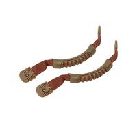AOWINHIT Set Maniglie per Canoa, Maniglie Ergonomiche di Ricambio per Barca per un Facile Trasporto del Kayak, PVC Resistente e Gomma, Verde + Marrone, 2 Pezzi