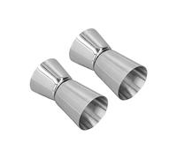AOWINHIT Shaker per Cocktail, Acciaio Inossidabile, Tazza a Doppia Testa | Design classico, facile da pulire, perfetto per il bar di casa, materiale resistente