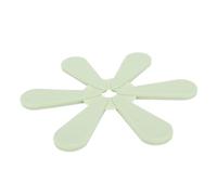 AOWINHIT Sottopentola in Silicone con Resistenza Al Calore, Design | Materiale siliconico resistente, a forma di fiore, facile pulire, adatto per tavolo pranzo, uso cucina