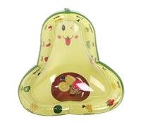 AOWINHIT Tappetino Gonfiabile per L'acqua per Neonati Cuscino Multifunzionale in PVC per L'educazione della Prima Infanzia 76x70 Cm Modello Avocado