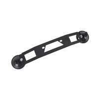 AOWINHIT Tazza di Aspirazione Montaggio del Tetto Apribile Multifunzionale Kit di Montaggio Dell'antenna per Auto con Impugnatura Forte per Berline SUV SUV in Ferro Nero