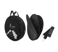 AOWINHIT Zaino Resistente con Borsa per Piatti da 21 Pollici con 3 Tasche per Riporlo Facilmente in Materiale Nero 600D