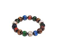 AOWVUTS Bracciale Donna Bracciale con Cristalli di Pietre Curative Bracciali Perline Pietra Naturale Braccialetto Chakra Antistress Ansia Regalo di Yoga per Sorelle Amico Mamma (14)
