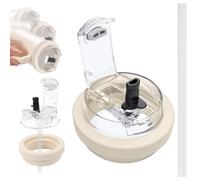 AOWVUTS Coperchio a Prova di Perdite per Stanley Cup 30 40OZ Coperchi di Ricambio con Cannucce per Stanley Quencher Coperchio in Silicone Rimovibile Antigoccia Riutilizzabile Accessori per Tazza