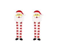 AOWVUTS Orecchini Natalizi per Donna Orecchini Pendenti con Babbo Natalizi Orecchini a Gancio Omino Pan di Zenzero Gioielli Albero di Natale Regali Costume di Decorazione Festa di Natale (3)