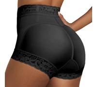 AOWVUTS Pancera Contenitiva Donna Pancia Piatta Guaina a Vita Alta Mutande Push Up Glutei Pizzo Modellante Contenitive Senza Cuciture Pancera Post Parto Recupero Shapewear Body Shaper