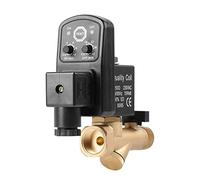 AOXIIUNNH Resiste a pressioni Elevate e Temperature Estreme G1/2 DN15 Valvola di Scarico temporizzata Elettronica Automatica for la Gestione della condensa dell'Aria Elettromagnetica(AC 110V)