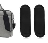 AOYEGIC 2 pezzi tracolla, spallina rimovibile, tracolla di ricambio, imbottitura per tracolla per chitarra, per zaino, borse per fotocamera, borsa a tracolla, borsa a tracolla (nero, 23 * 7,5 cm)