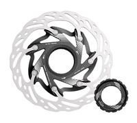 AOYUDJ Chiusura centralizzata Rotore Freno Bici 160/140mm Biciclette Idraulico Disco Freno Rotore Sostituzione Centerlock Disco Rotore