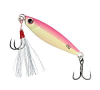 AOYUDJ Esche da pesca luminose, esche artificiali, amo da pesca, esche spinning, metallo, cucchiaio jigs, esche da pesca, facili da usare