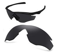 AOZAN ANSI Z87.1 - Lenti di ricambio compatibili con Oakley M2 Frame OO9212 Onice Nero Polarizzato Taglia unica