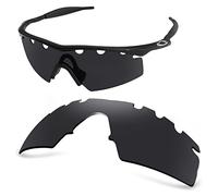 AOZAN ANSI Z87.1 - Lenti di ricambio compatibili con occhiali da sole Oakley M Frame Strike ventilati, Onice Nero, Taglia unica