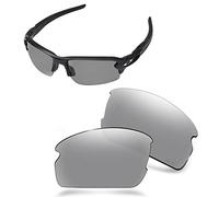 AOZAN ANSI Z87.1 - Lenti di ricambio per occhiali da sole Oakley Flak 2.0 OO9295, Gainsboro, Taglia unica