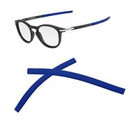 AOZAN Auricolari di ricambio per occhiali da sole Oakley Pitchman/Pitchman R, Deep Blue, Taglia unica