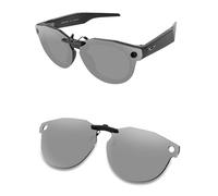 AOZAN Occhiali da sole polarizzati a clip per Oakley Meta HSTN OW8002 51 mm, antiriflesso e antigraffio, Gainsboro, Meta HSTN