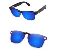 AOZAN Occhiali da sole polarizzati clip-on per Ray-Ban Meta Wayfarer RW4008 53mm, antiriflesso e antigraffio, Capri blu., RW4008 53mm
