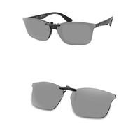 AOZAN Occhiali da sole polarizzati clip-on per Ray-Ban RB7047 54mm, antiriflesso e antigraffio, Gainsboro, RB7047 54mm