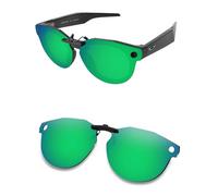 AOZAN Occhiali da sole polarizzati con clip per Oakley Meta HSTN OW8002 51mm, antiriflesso e resistenti ai graffi, Verde giada, Meta HSTN