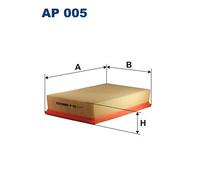 AP 005 FILTRON Filtro aria per AUDI,VW