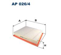 AP 026/4 FILTRON Filtro aria per BMW,MINI