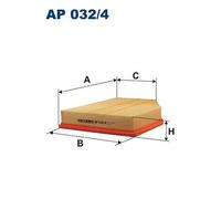 AP 032/4 FILTRON Filtro aria per BMW,BMW (BRILLIANCE)