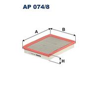 AP 074/8 FILTRON Filtro aria per FORD
