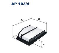 AP 103/4 FILTRON Filtro aria per HONDA