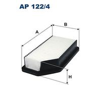 AP 122/4 FILTRON Filtro aria per KIA