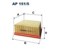 AP 151/5 FILTRON Filtro aria per FORD,FORD AUSTRALIA,MAZDA
