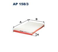 AP 158/3 FILTRON Filtro aria per MERCEDES-BENZ