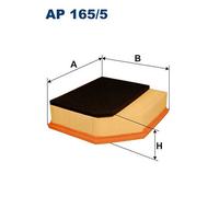 AP 165/5 FILTRON Filtro aria per VOLVO