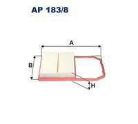 AP 183/8 FILTRON Filtro aria per SEAT,VW