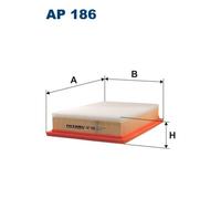 Filtro aria FILTRON AP186