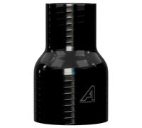 AP Automotive Tubo Universale intercooler con Riduttore Diritto da 80 mm (3,1") a 60 mm (2,4") Nero