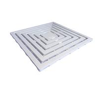 AP Cartucce Pedana Doccia In Pvc Antiscivolo 60 X 60 Bianca
