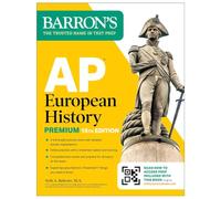 AP European History Premium, Fifteenth Edition: Prep Book with 5 Practice Tests + Comprehensive Review + Online Practice (2027)