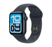 Apple Watch SE 3 GPS 40mm, Cassa in Alluminio Mezzanotte con cinturino Sport Mezzanotte - S/M