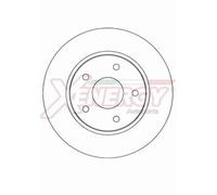 AP XENERGY disco freno X602724 ventilato diametro 302 spessore 28 mm 5 fori