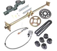 AP01 Kit asse posteriore live da 44 pollici con gruppo freno e mozzo pignone compatibile con trike ATV Drift per codice articolo AP01