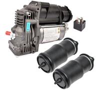 AP02 Nuovo Kit di Riparazione Sacchetto di Primavera e della pompa del Compressore Sospensioni Pneumatiche Per Mercedes Vito Viano W639 V639