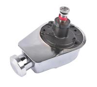 AP03 Pompa servosterzo cromata con chiavetta, compatibile con Chevy, compatibile con Ford, compatibile con GM, compatibile con Chrysler serie P